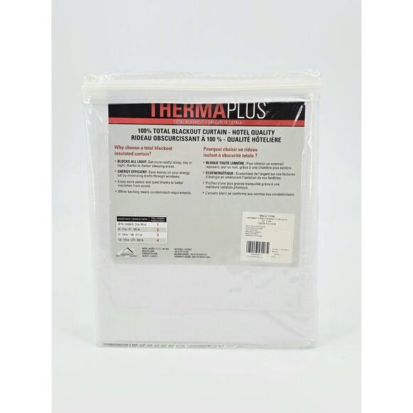 Kelly Blackout Insulated Window Curtain Thermaplus Hotel Quality Curtain New - Picture 4 of 7